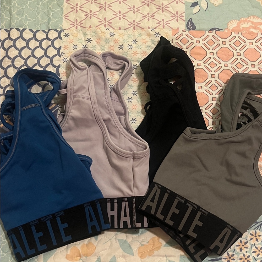 Alphalete Multi-Color Sports Bra Collection